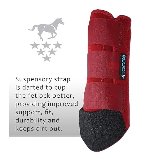 Professional's Choice 2XCOOL Sports Medicine Horse Boots | Protective & Breathable Design for Ultimate Comfort & Durability in Active Horses | Value 4 Pack thumbnail 7