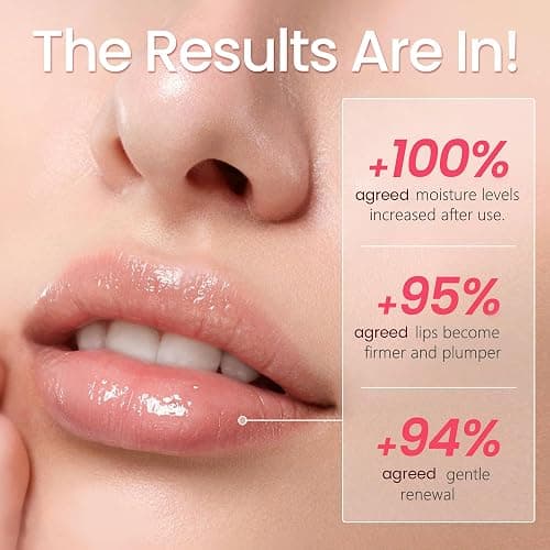 SUDAJI Collagen Lip Mask, Hydrating Lip Balm, Lip Moisture with Hyaluronic Acid & Vitamins E, A- Overnight Sleeping Nourishing Lip Butter Balm for Dry Lips 0.7 Oz​​ thumbnail 7