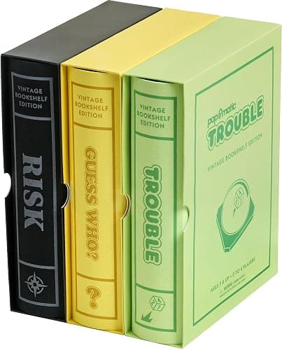 WS Game Company Collection of 22 Vintage Bookshelf Board Games Including Scrabble, Monopoly, Clue, Yahtzee, Battleship, Chess, Candy Land & Sorry! - Classic Family Games for Kids & Adults thumbnail 6