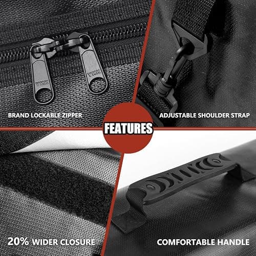 ROLOWAY Large Fireproof Bag 5200℉ Heat Insulated (17 x 12 x 5.8 inches), Fireproof Document Bag for Cash Safe and Document Safe - Image 1