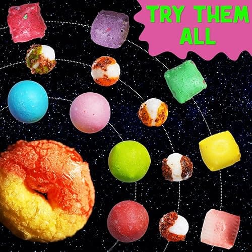 Sour Freeze Dried Candy - 4 Ounce Freeze Dried Sour Cosmic Crunchies Viral Candy - Gourmet Sour Candy - Freezed Dry Light and Crunchy for All Ages thumbnail 6