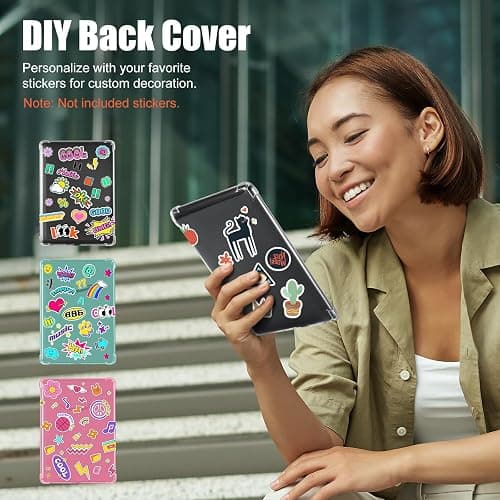 iDLEHANDS Clear Case for 7" All-New Kindle Paperwhite 12th Gen 2024 & Kindle Colorsoft Signature Edition (2024 Release) - Ultra Slim Soft TPU Transparent Cover & Lightweight, Clear thumbnail 7
