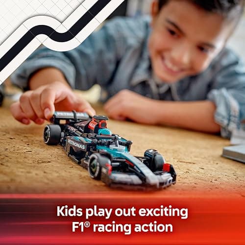 LEGO Speed Champions Mercedes-AMG F1 W15 Race Car Toy - Building Set for Kids, Boys & Girls, Ages 10+ - Toy Car for F1 Fans - Gift Idea for Birthday - 77244 thumbnail 3