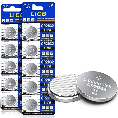 LiCB CR2032 3V Lithium Battery(10-Pack) - Image 1