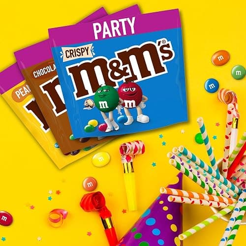 M&M'S Chocolate Bag, Crispy Centre & Milk Chocolate, 675g Party Bag, Bulk Chocolate, Ideal for Gift, Snacks and Sharing thumbnail 8