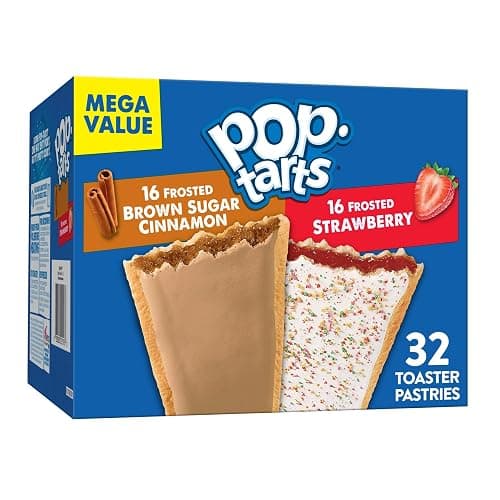 Pop-Tarts Toaster Pastries, Breakfast Foods, Kids Snacks, Variety Pack, 54.1oz Box (32 Count) - Variety Pack - 54.1 Ounce (Pack of 1) - Image 1