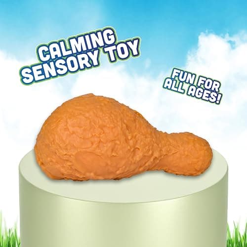 Toymendous Squishy Fried Chicken - Squish Toy - Ages 3+ thumbnail 4