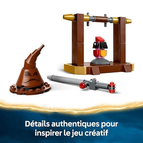 LEGO Harry Potter Fumseck : Le Phénix de Dumbledore - Jouet Avec Figurine d'Oiseau - Décoration Intérieure - Choixpeau & Épée De Gryffondor - Cadeau d'Anniversaire Pour Fille Ou Garçon Dès 8 Ans 76448 thumbnail 6