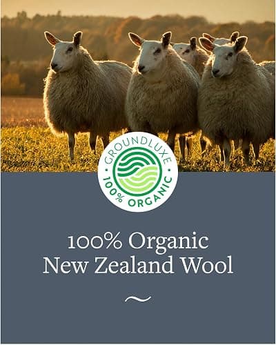 GroundLuxe Premium New Zealand Wool Dryer Balls - 6-Pack, 100% Organic, Hand-Felted, Reusable, Reduce Drying Time - Natural Fabric Softening, Wrinkle & Static Reduction thumbnail 5