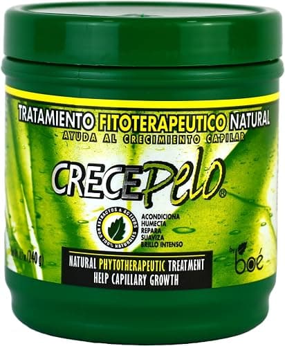 Natural Phytotherapeutic Hair Growth Treatment Jar, Deep Conditioning & Repair for Stronger, Healthier Hair - Moisturizing & Nourishing Formula with 100% Natural Extracts - No Colorants - 8.5 oz - Image 1
