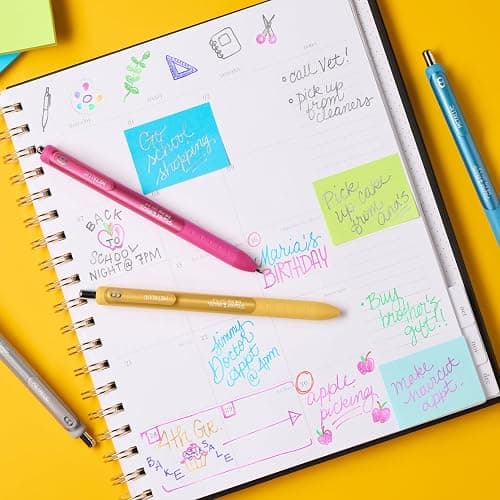 Paper Mate InkJoy Gel Pens Ultimate Pack, Retractable Pens, Featuring Classic, Bright!, and Metallic Pens, Assorted, 30 Count thumbnail 7