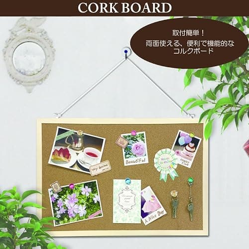 WRC Cork Board Double Sided Cork WBD-CB6090 thumbnail 3