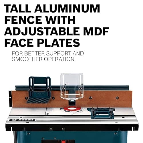 Bosch RA1181 Benchtop Router Table - Heavy Duty - Aluminum Top thumbnail 3