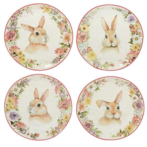 Certified International Easter Garden 16 pc Dinnerware Set, Service for 4, Multicolored thumbnail 4