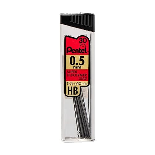 Pentel Twist-Erase Click Mechanical Pencil (0.5mm), Pack of 6 Pencisl with 2 Pack of Lead Refills (PD275TLBPS6M) thumbnail 6