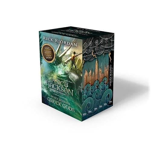 Percy Jackson and the Olympians Complete Series and Percy Jackson's Greek Gods Boxed Set - Image 1