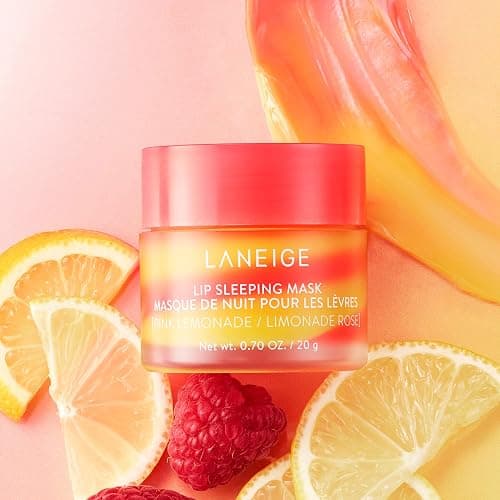 LANEIGE Lip Sleeping Mask: Nourish, Hydrate, Vitamin C, Murumuru & Shea Butter, Antioxidants, Flaky, Dry Lips thumbnail 4