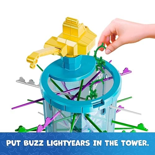 Mattel Games Kerplunk Disney and Pixar’s Toy Story 5 Kids & Family Game with Buzz Lightyears and Inspired by the Movie for 2 to 4 Players Ages 5+ thumbnail 2