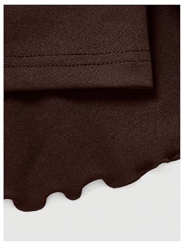 PRSFPN Women's Y2k Mini Ruffle Skirts with Shorts Tiered Layers Cute Elastic Waist Coquette Skort Drawstring Side Bow Tie thumbnail 8