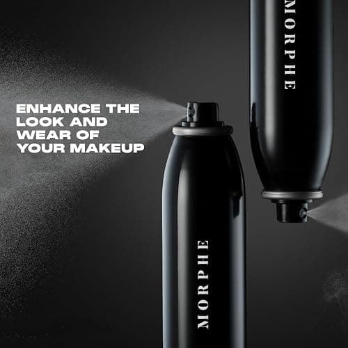 Morphe Continuous Setting Mist - Micro-Fine Makeup Setting Spray with a Natural Radiant Finish - Helps Makeup Resist Caking or Fading & Increases Wear of Foundation (2.8 fl oz) thumbnail 5