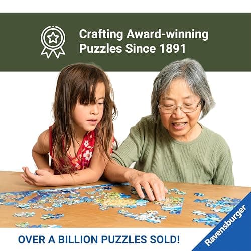 Ravensburger - Rockefeller Christmas - 1000 Piece Jigsaw Puzzle - Enjoy Rockefeller Center During The Holidays - Magical Ice Skating Scene - Premium Quality - Ages 12+ thumbnail 3