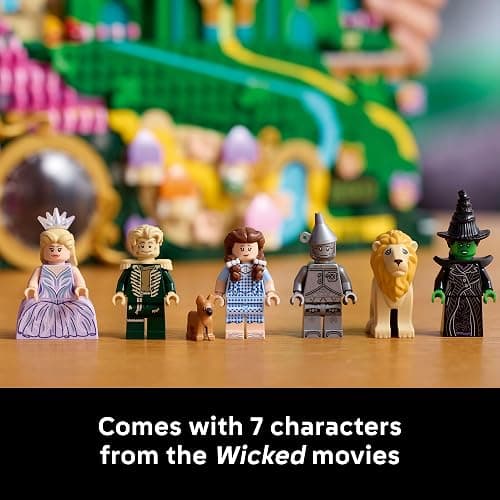 LEGO Wicked Emerald City Wall Art Building Set for Adults - Wall Decor for Living Room, Bedroom, or Dorm - Collectible Wicked Merch for Movie Fans - Gift Ideas for Women & Men, Ages 18+ - 75685 thumbnail 5
