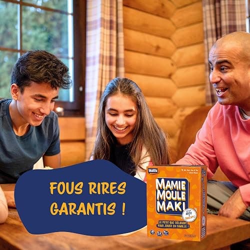 Mamie Moule Maki Version Ados et Parents - Jeu de société à partir de 10 Ans - Petit Bac revisité idéal pour Jouer avec Les Plus Jeunes - 2 à 6 Joueurs thumbnail 2