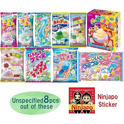 neruneru Series Randomly 8pcs Selection Assortment SET Japanese DIY Candy Ninjapo thumbnail 3