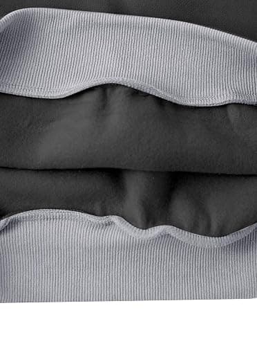 Hilinker Womens V Neck Oversized Sweatshirts Casual Drop Shoulder Long Sleeve Pullover Tops thumbnail 5