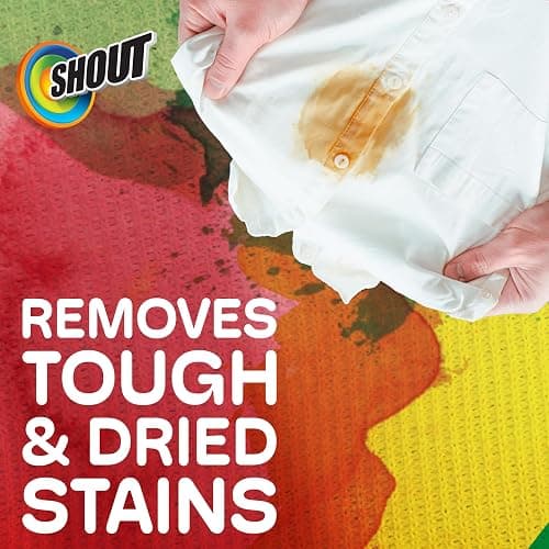 Shout Advanced Laundry Stain Remover Gel for Clothes Laundry, Breaks down stubborn, dried-in, and tough stains, 22oz Spray (Packaging May Vary) thumbnail 4