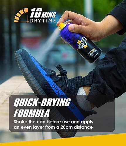 Crep Protect Shoe Protector Spray - Rain & Stain Waterproof Nano Protection for Sneaker, Leather, Nubuck, Suede & Canvas thumbnail 4