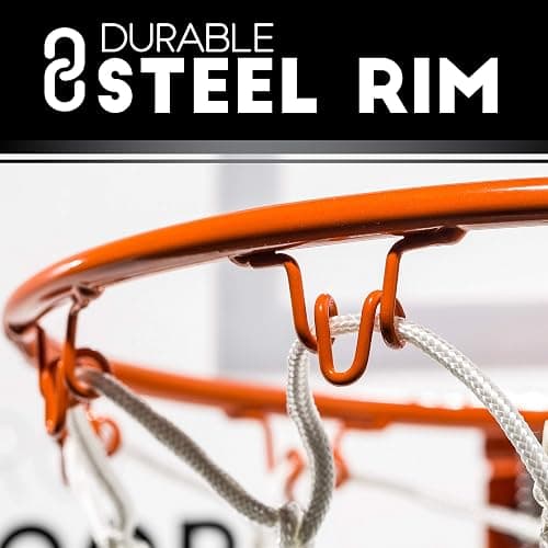 Franklin Sports Mini Basketball Hoops-Indoor Over The Door Mini Hoop+Basketball Sets-Perfect Accessory for Bedroom+Office thumbnail 4
