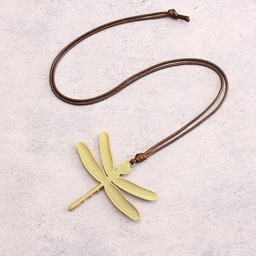Bjesinmo Boho Necklaces for Women Long Wooden Pendant Vintage Necklace | Bohemian Long Necklaces Chunky Boho Pendant Necklace for Women Sweater Chain Necklace Handmade Statement Hippie Jewelry thumbnail 6