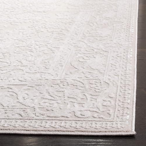 SAFAVIEH Area Rug 4x6 - Reflection Collection - Cream & Ivory, Non-Shedding & Easy Cleaning, Ideal for Foyer, Living Room, Bedroom (RFT664D) thumbnail 3