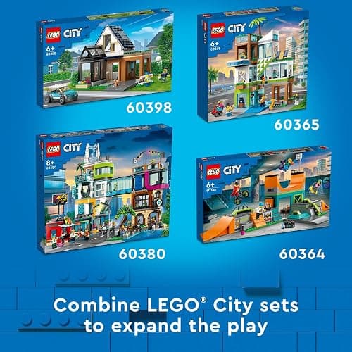 LEGO City Car Wash 60362 Building Toy Set, Fun Gift Idea for Kids Ages 6+, Features Spinnable Washer Brushes and Includes an Automobile and 2 Minifigures thumbnail 6