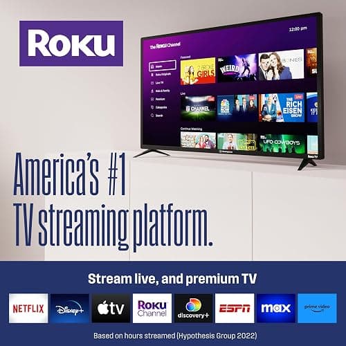 Westinghouse Roku TV - 32 Inch Smart TV, HD Television with Wi-Fi Connectivity and Mobile App, Flat Screen, Bluetooth, Compatible with Apple AirPlay, Alexa and Google Assistant thumbnail 2