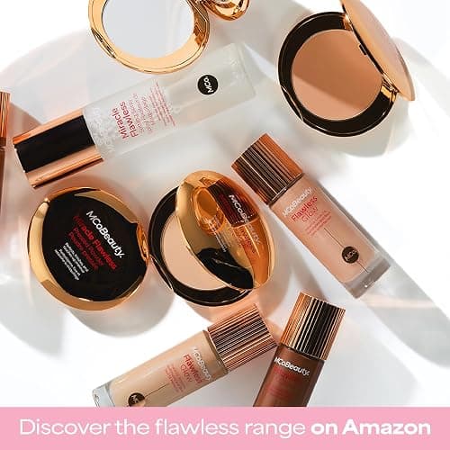 MCoBeauty Flawless Glow Luminous Skin Filter - 3 Light - 4-in-1 Primer, Highlighter & Foundation Booster - Dewy Illuminating Tint Face Makeup with Squalane Vitamin E - Vegan & Cruelty Free thumbnail 7