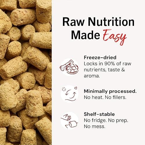 Stella & Chewy's Freeze-Dried Raw Chicken Meal Mixers- Dog Food Topper and Mixer - Made with 95% Cage-Free Chicken, Organs & Bone - Perfect for Picky Eaters - Grain-Free - 3.5oz thumbnail 6