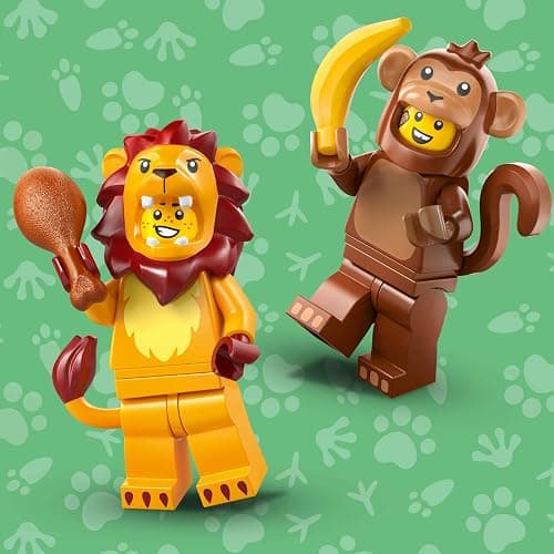 LEGO Minifigures Animal Series 28 - Blind Box - Get 1 of 12 Collectible Toys - Figures incl. Lion, Bunny, Cat & Dolphin - Party Bag Fillers for 5+ Year Old Boys & Girls - 71051 thumbnail 5