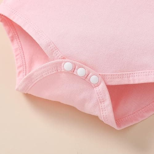 MIEKISA Baby Clothing Girls Romper and Shorts Outfit Infant Pants Sets thumbnail 6