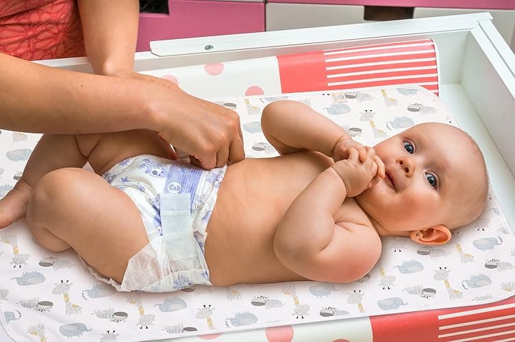 Baby Diaper Changing Pad Liners(22X27.5 inches) Soft Cotton Waterproof Changing Pad for Baby Underpads Mattress Pad Sheet Protector Portable Reusable Urine Pads for Travel Gear Pack of 3 thumbnail 2