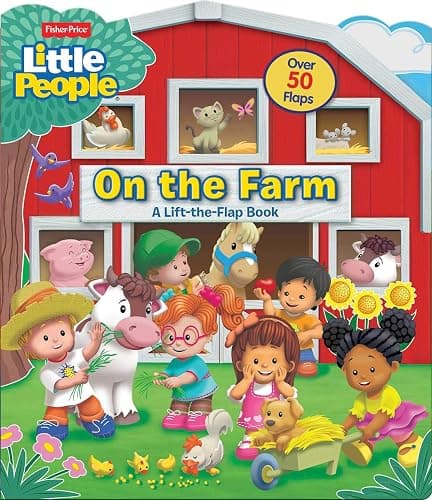 Fisher-Price Little People: On the Farm (Lift-the-Flap) - Image 1