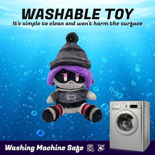 Adenzai: Plush v Toys Plush Doll Cartoon for Fans, Stuffed Doll Gifts Kids Choice Birthday Presents for Kids (Uzi) Cute Halloween Plush Toy thumbnail 4