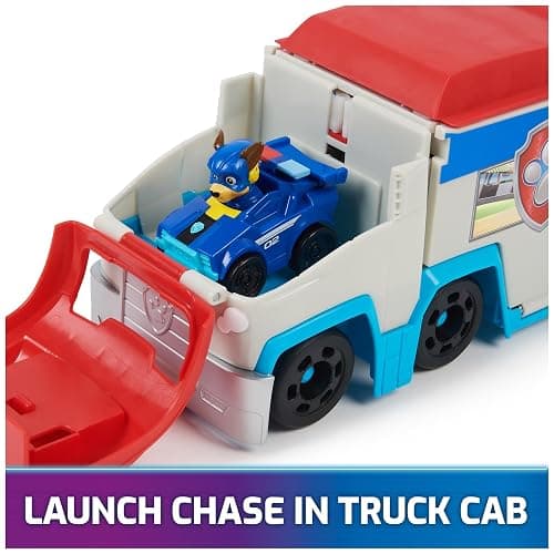 PAW Patrol: The Mighty Movie, Pup Squad Patroller Toy Truck, with Collectible Mighty Pups Chase Pup Squad Toy Car, Kids Toys for Boys & Girls Ages 3+ thumbnail 4