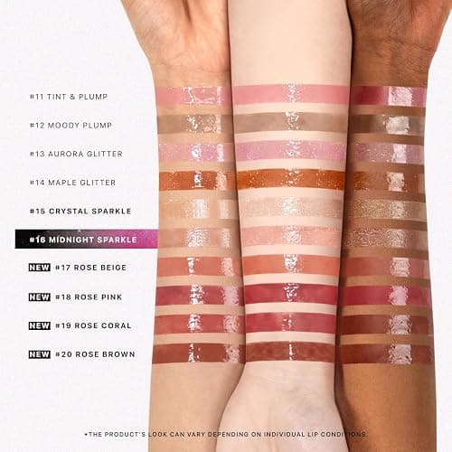 Nature Republic HONEY MELTING LIP GLITTER & PLUMPING (16 MIDNIGHT SPARKLE) SOFT LIP STICK Moisturizing Gloss, Volumizing formula, Color changing Sheer tint, Shine Glimmer Finish, Stocking Stuffers thumbnail 6