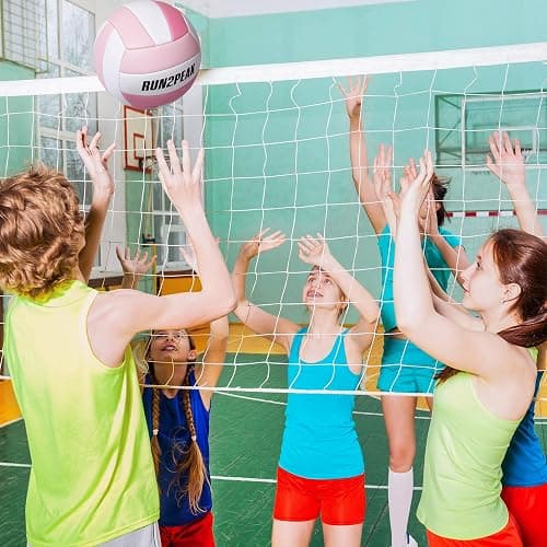 RUN2PEAK Soft Touch Volleyball Ball Gifts for Teen Girls Kids Youth Team Beginners Durable Volleyballs for Outdoor Indoor Beach Pool Water Play Official Size 5 Training Practice Volley Ball thumbnail 8