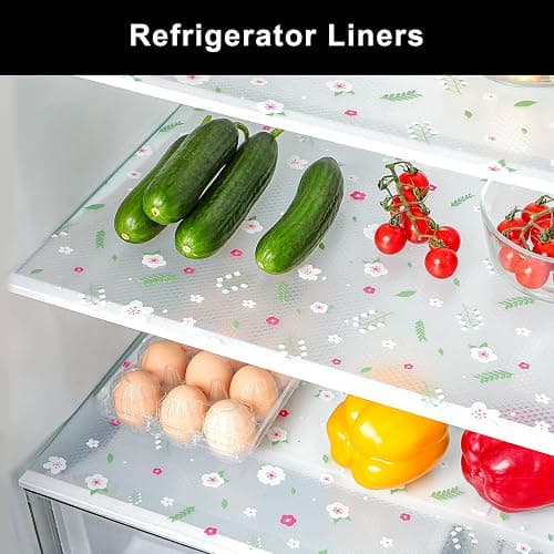 Cooyes Shelf Liner – Premium Non-Adhesive Cabinet & Drawer Liner for Kitchen – Waterproof Shelf Paper with Modern Pattern – Durable EVA Cabinet Mat – Easy to Cut thumbnail 5