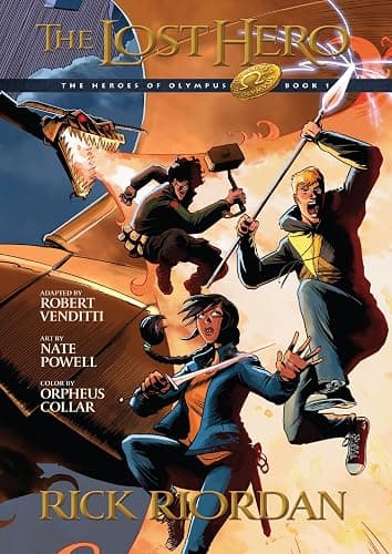 Heroes of Olympus, Book One: Lost Hero: The Graphic Novel, The-Heroes of Olympus, Book One - Image 1