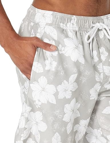 Amazon Essentials Men's 9" Swim Trunks with Mesh Lining, Pockets, Drawstring Closure thumbnail 4