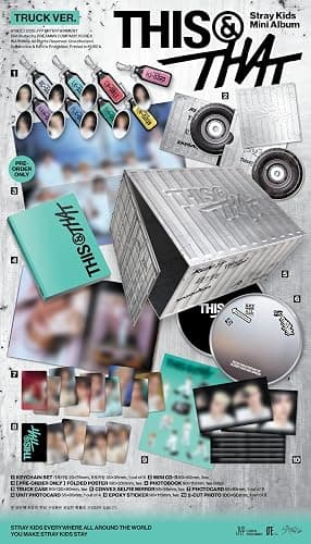 SKZ Stray-Kids THIS & THAT [TRUCK Ver.] 10th Mini Album THIS and THAT (Limited Edition) thumbnail 2